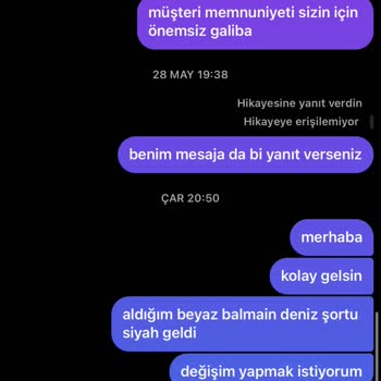 Elwear (Elwearsc) Ürün Değişimi Ve İletişim Sorunları