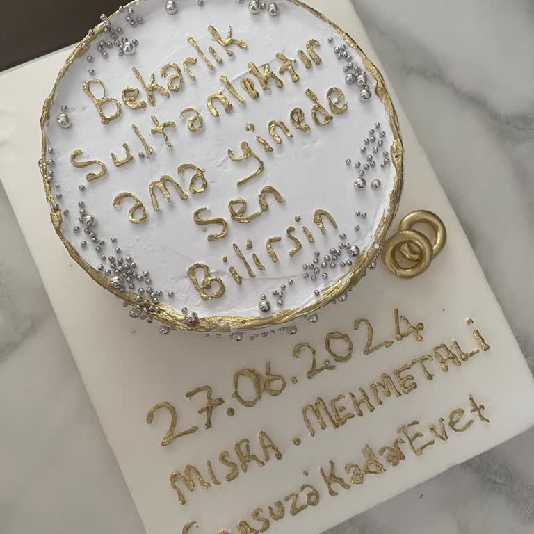 Aydos Pastanesi (Ankara) Nikah Pastasının Yanlış Hazırlanması