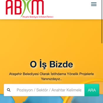 Ataşehir Belediyesi Abim Uygulamasında İş Başvurusu Çıkmıyor