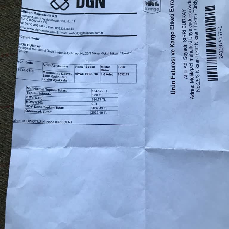 Mammamia Ayakkabı Etiketsiz Ve Deforme Ayakkabı: FLO'dan Hayal Kırıklığı