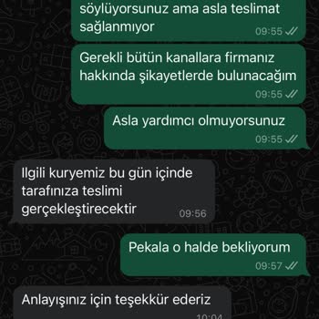 AGT Kurye Teslimat Yapmama Ve Müşteri Hizmetlerinin Yalan Beyanı