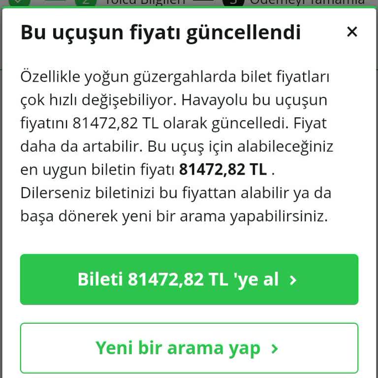 Enuygun.com Bilet Fiyatını Aniden Arttırıyorlar