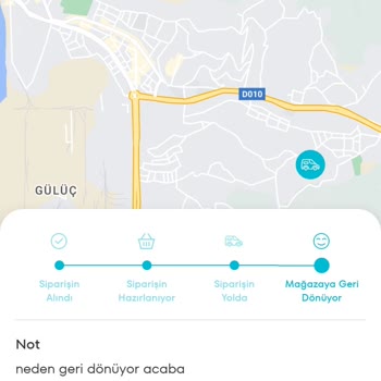 A101 Kapıda Uygulamasından Alınan Siparişler