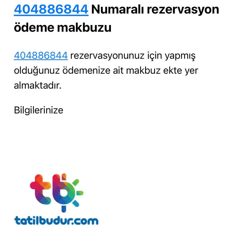Tatilbudur Pişmanlıktır, Tur Aldım Aldıktan Sonra Muhatap Yok...