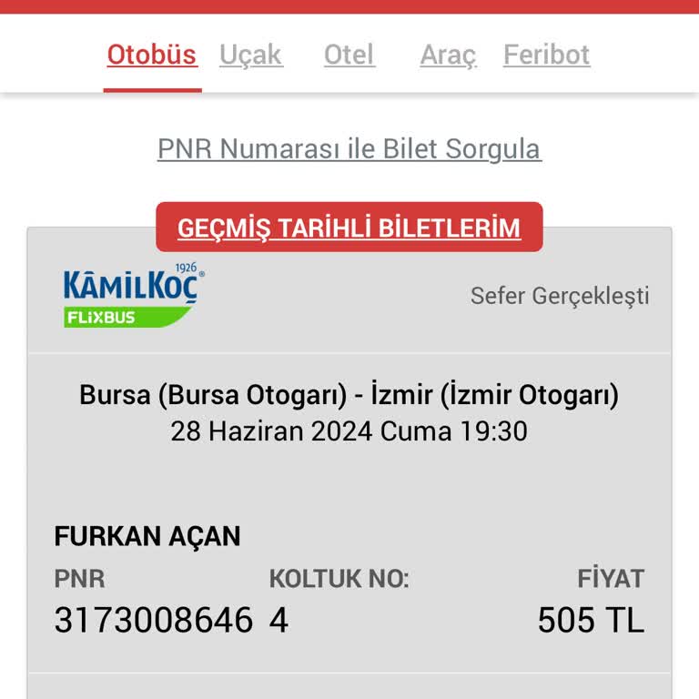 Kamil Koç Firması Zamanlama Sorunları