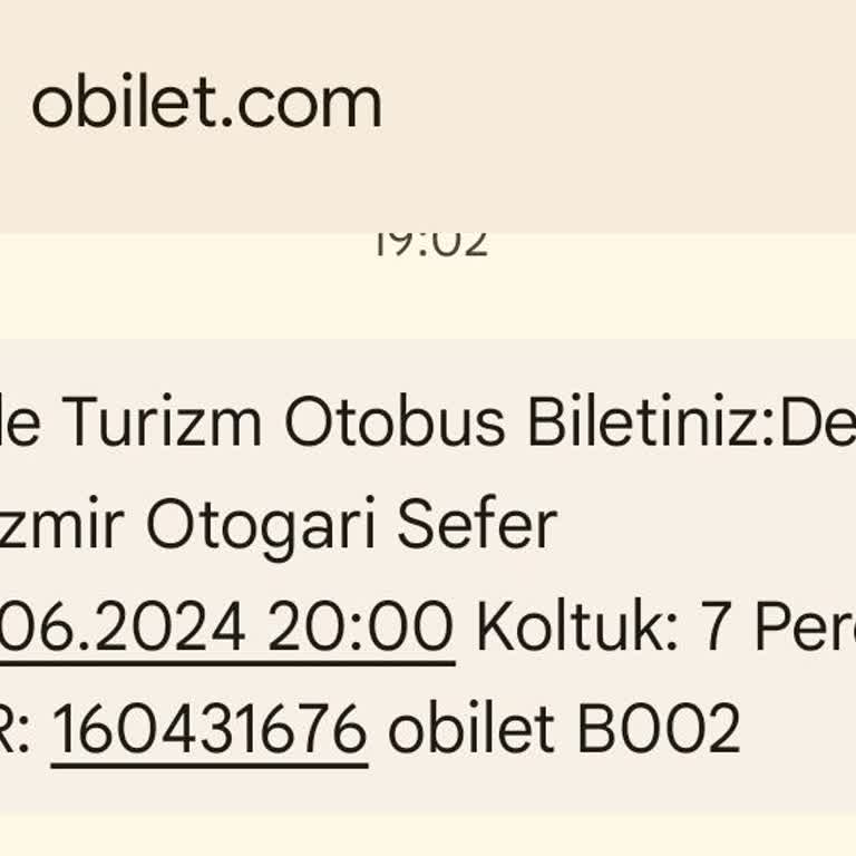 Obilet Otobüs Sefer Saatlerini Düzgün Vermiyor
