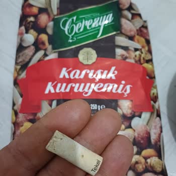 Çerezya Paleti İzmarit Çıktı