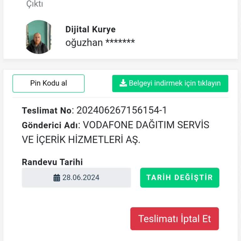 En Yavaş Kurye Sistemi Dijital Kurye