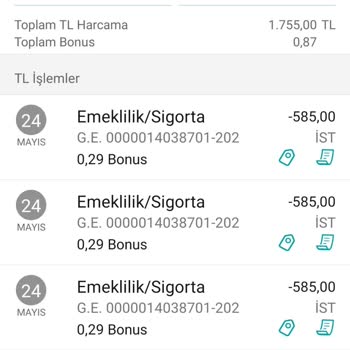 Garanti BBVA Emeklilik ve Hayat İptal Edemediğim Otomatik Katilim