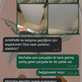 Avmpark Yanlış Parça Gönderme Ve Ürün İadesi Almama