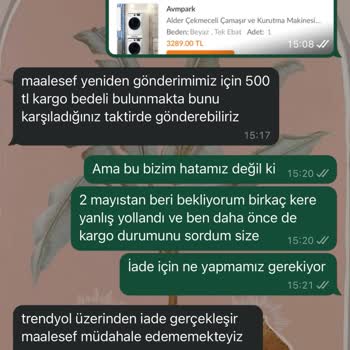 Avmpark Yanlış Parça Gönderme Ve Ürün İadesi Almama