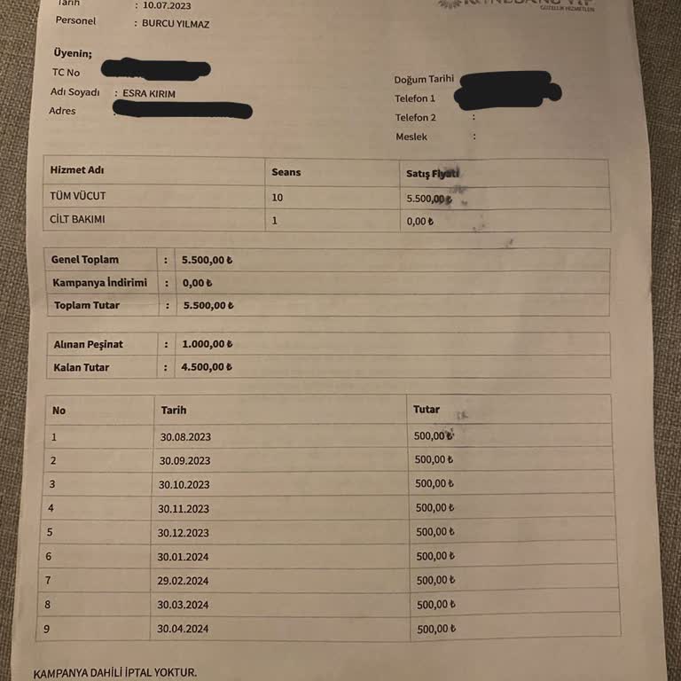 Rönesans Vip Güzellik Salonu Lazer Seansına Çağırılmıyor.