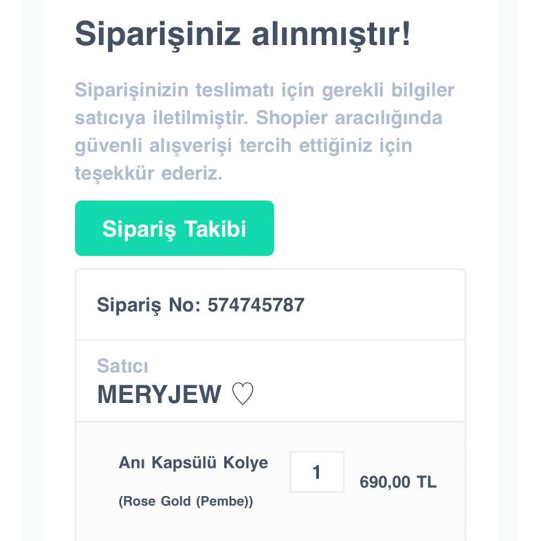 Meryjew İade Talebi İstiyorum