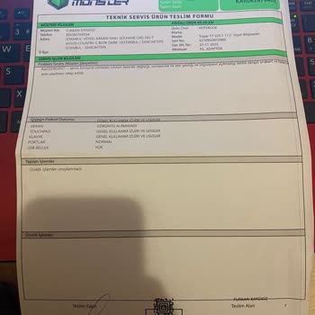 Monster Tulpar T7 V25.1 Ana Kart Bozulması Ve Yüksek Ücret Talepleri