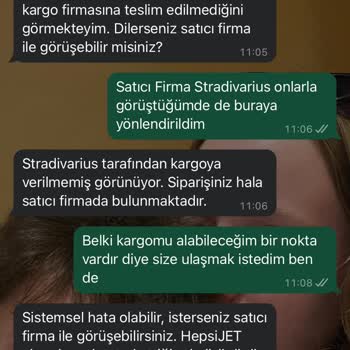 Stradivarius Kargomu 2 Haftadır Göndermiyor!