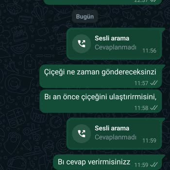 Çiçek Sepeti Sahte Satıcı