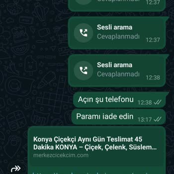 Çiçek Sepeti Sahte Satıcı