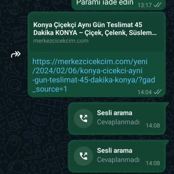 Çiçek Sepeti Sahte Satıcı