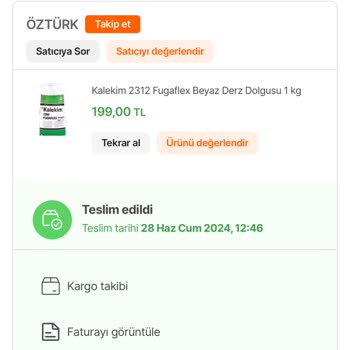 Hepsiburada Yanlış Malzeme Gönderimi