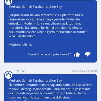 TurkNet İnternet Bende Yok