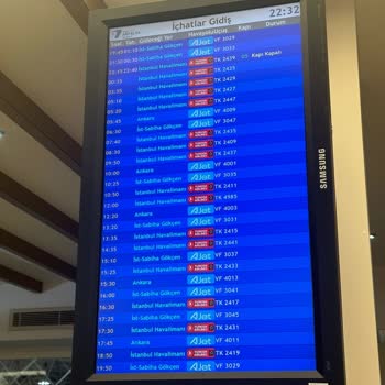 Ajet Firması İle Antalya-SAW Uçuşlarında Büyük Mağduriyet