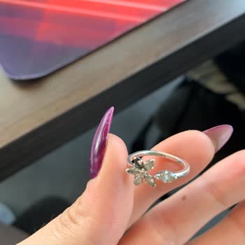 Pandora Mücevher Pandora Yüzük Taşı Düştü