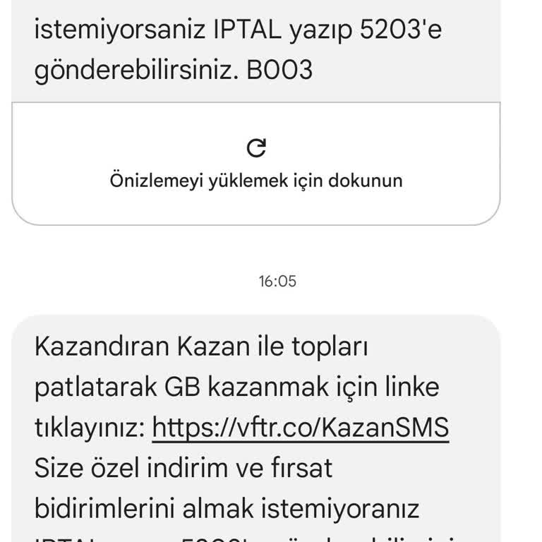 Vodafone Kazandıran Kazan Saçmalığı