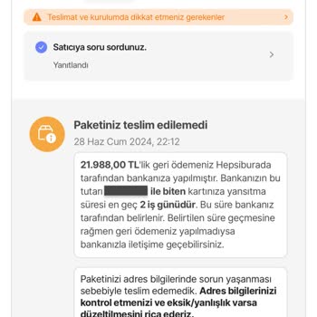 Hepsiburada Siparişimi Keyfi Olarak İptal Etti!