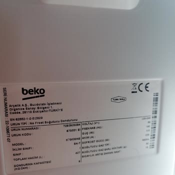 Beko Buzdolabının Dondurucu Bölümü Çürüdü, Değişim Talebi Reddedildi