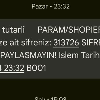 Shopier Siparişim Elime Ulaşmadı.