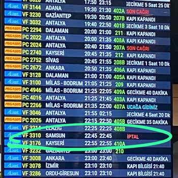 AJet (Anadolu Jet) 2 Gündür İptal Edilen Uçuş