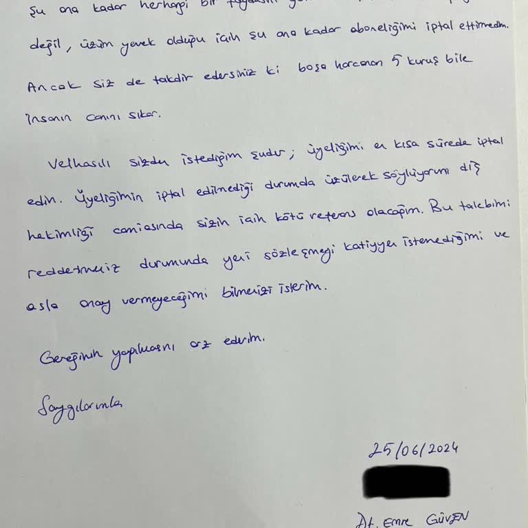 Doktorsitesi.com İptal Talebimizi Reddediyor!