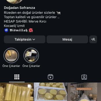 Dogadansofrnza (Instagram) Adlı Sayfadaki Tereyağlar Şüpheli