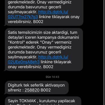 Digiturk Yanlış Yönlendirme Ve Ekstra Ücret Talebi