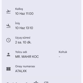SunExpress Hava Yolları Uçuşumuzun İptal Edilmesi