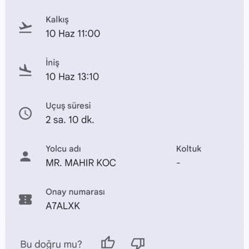 SunExpress Hava Yolları Uçuşumuzun İptal Edilmesi