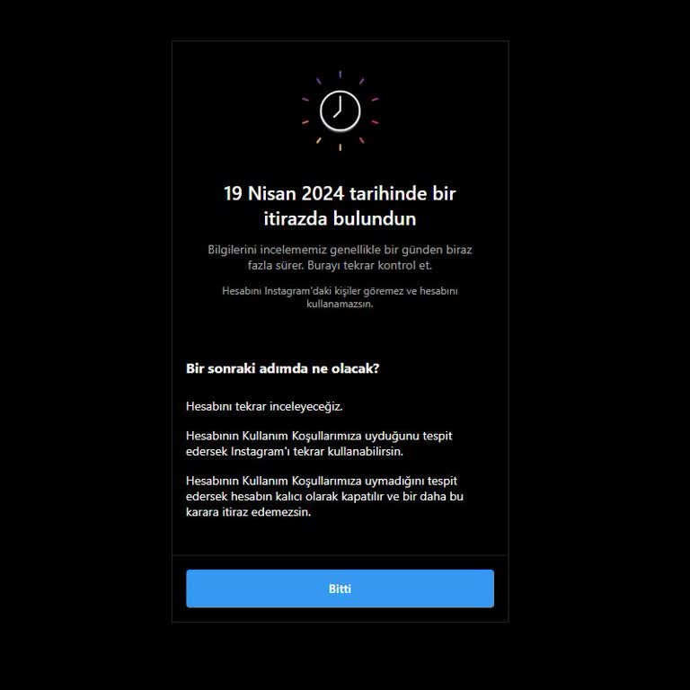 Instagram Telif Hakkı İhlali Askıya Alınan Hesap Sorunu