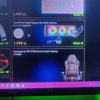 İncehesap Gaming Gecesi Stok Sorunu
