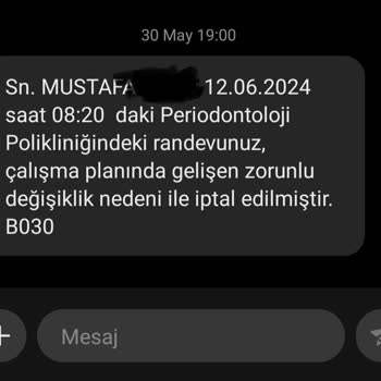 MHRS Randevum İptal Edilmiş