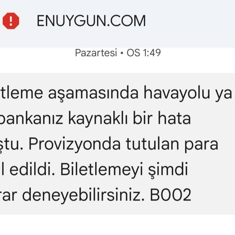En Uygun Provizyonda Tutulan Ve Bir Türlü İade Edilmeyen Para