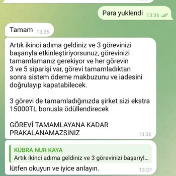 Görev Yap Para Kazan Carrefour AVM Ekgelir Merkezi Adı Altında Aldatmaca