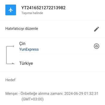 Yunexpress Kargomun Nerede Olduğunu Göremiyorum.