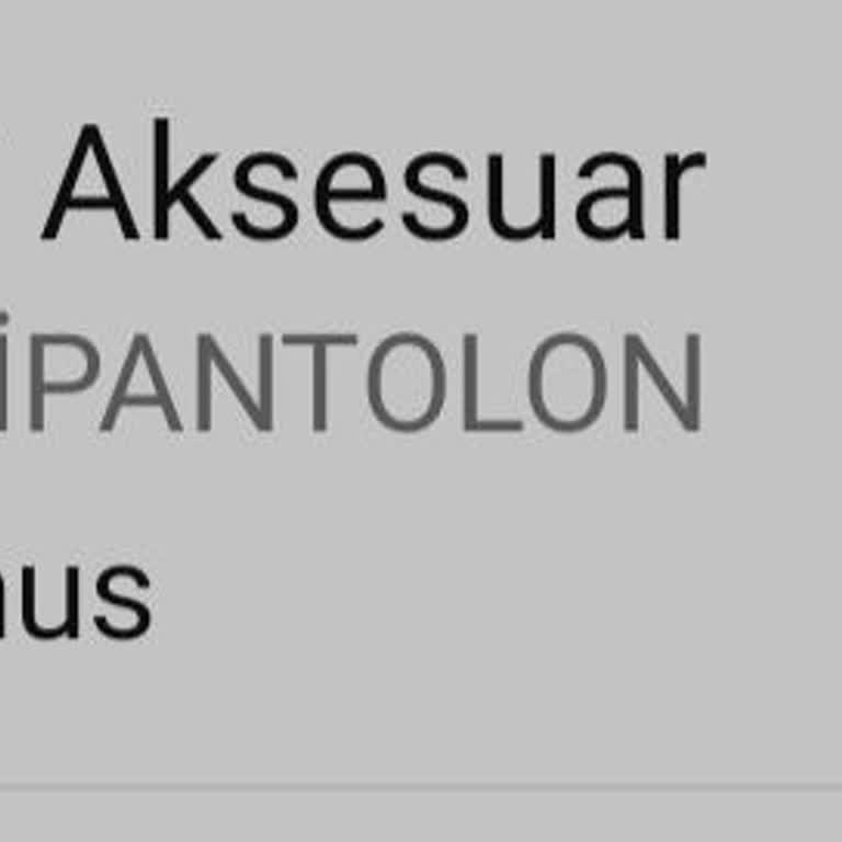 Bipantolon Yalancı, Ürün Ulaşmadı Elim.