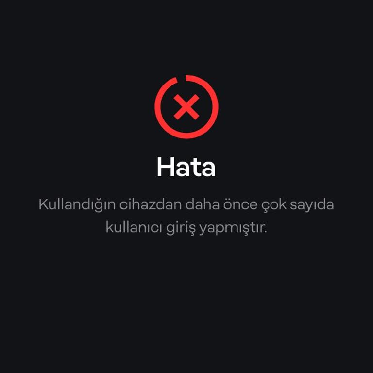 Papara Çok Kez Giriş Yapıldı Hatası
