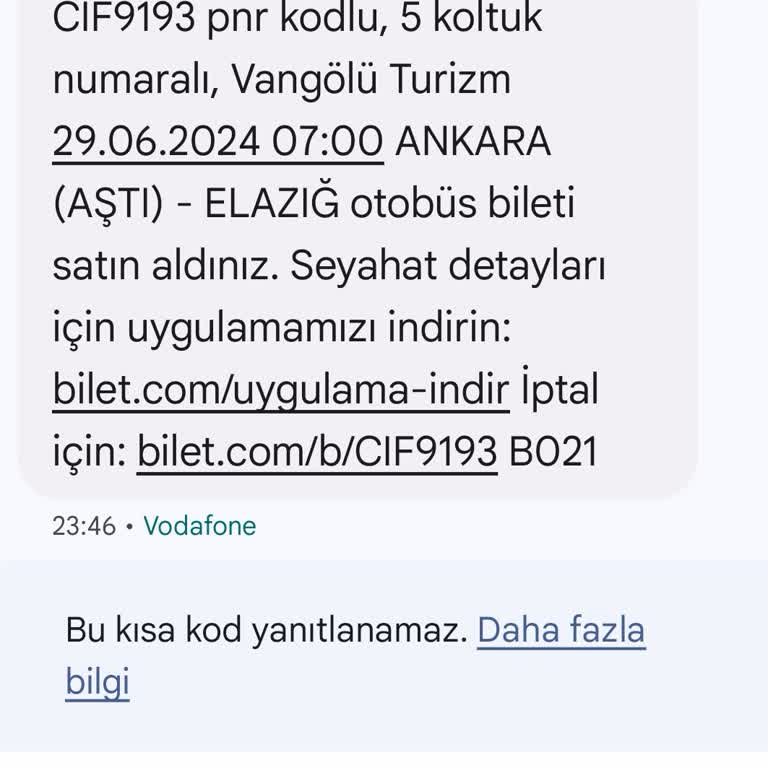 Bilet.com Dan Aldığım Bilet Ve Mağduriyetim