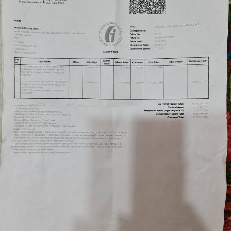 Samsung Telefon Mağazada Defolu Çıkan Telefonun Değiştirilmemesi