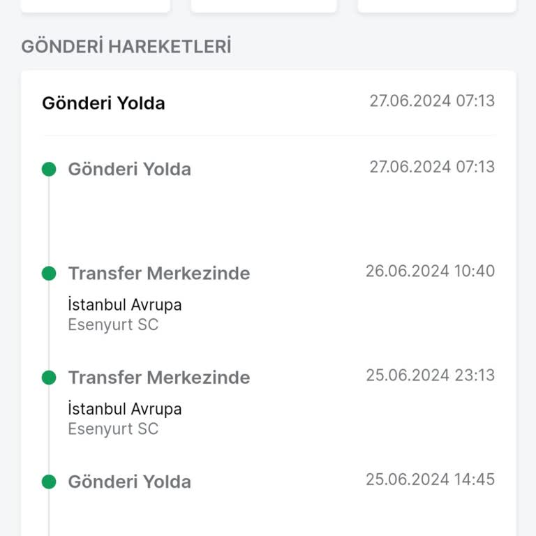 Trendyol Express 5 Gündür Teslim Edilmeyen Kargo!