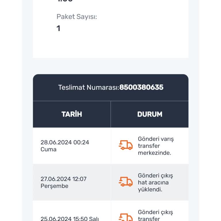 Trendyol Teslim Edilmeyen Kargo