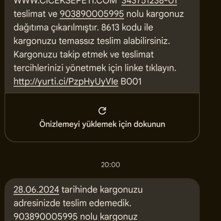 Samsun Yurtiçi Kargo Şubesi Kargoları Teslim Etmiyor!