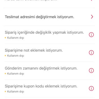 Yemek Sepeti Müşteri Hizmetleri Yok